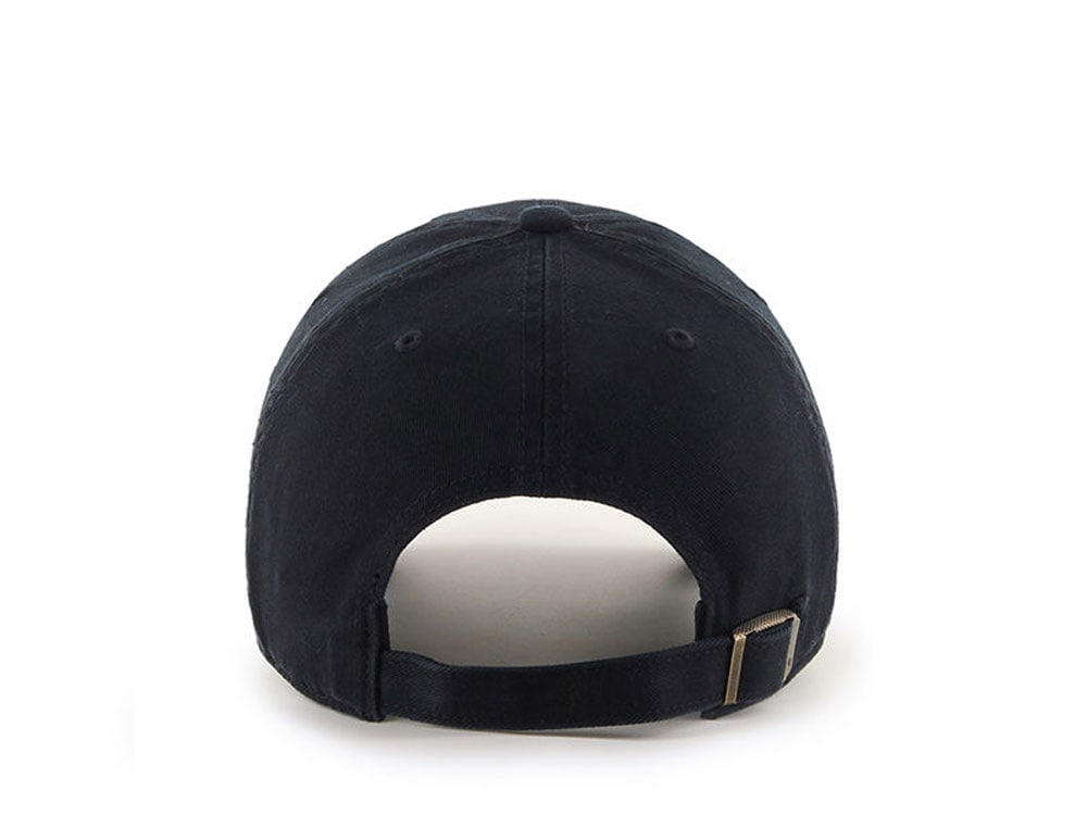 47Brand New York Yankees Black Edition Clean Up Strapback Hat