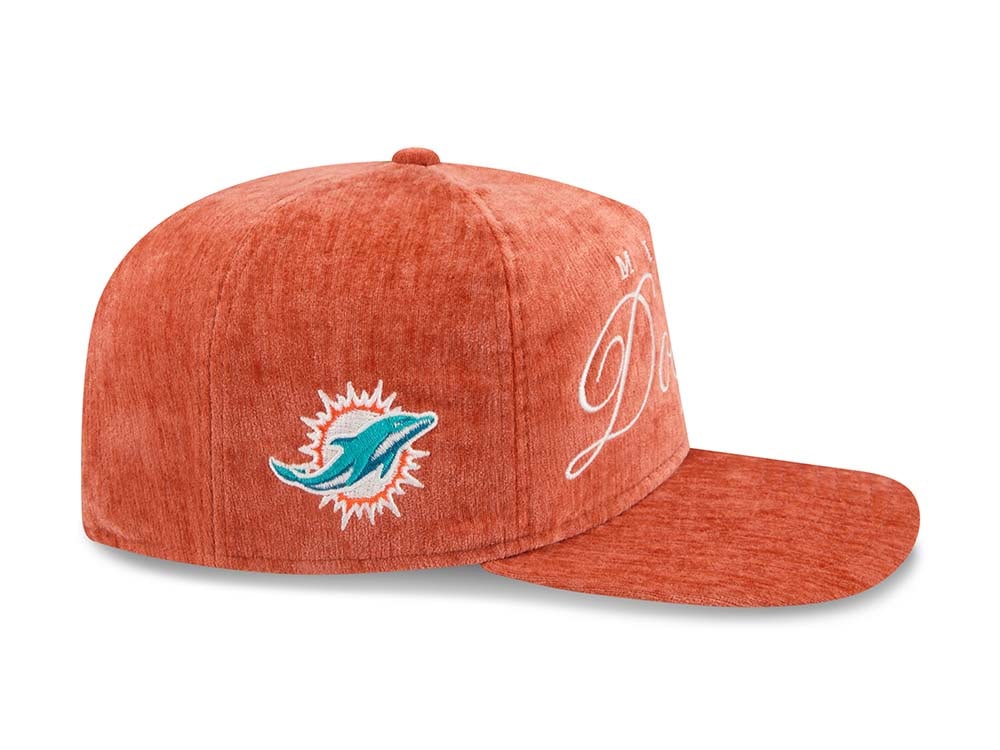New Era Miami Dolphins Team Script 19Twenty Snapback Hat