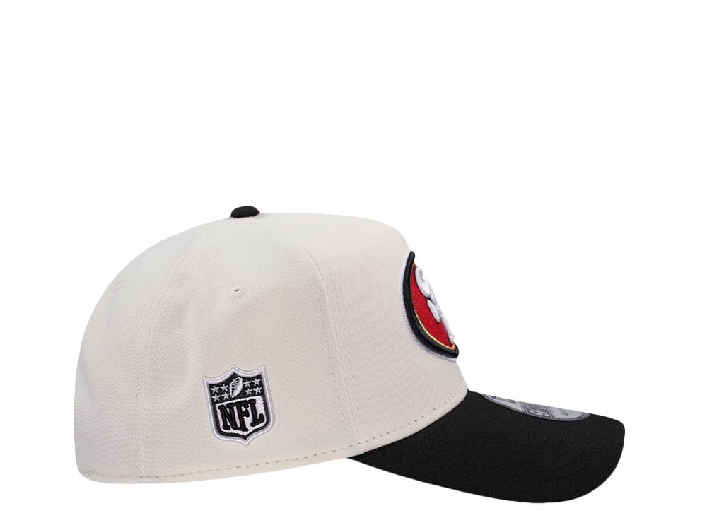 New Era San Francisco 49ers Classic Chrome Two Tone Edition 9Forty A Frame Snapback Hat