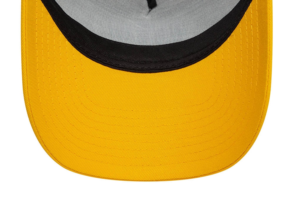 New Era Dubai License Plate Gray 9Forty A Frame Trucker Snapback Hat