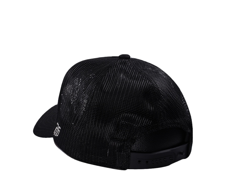 Parallel Union Skull Butterfly Patch Black Edition Trucker Snapback Hat