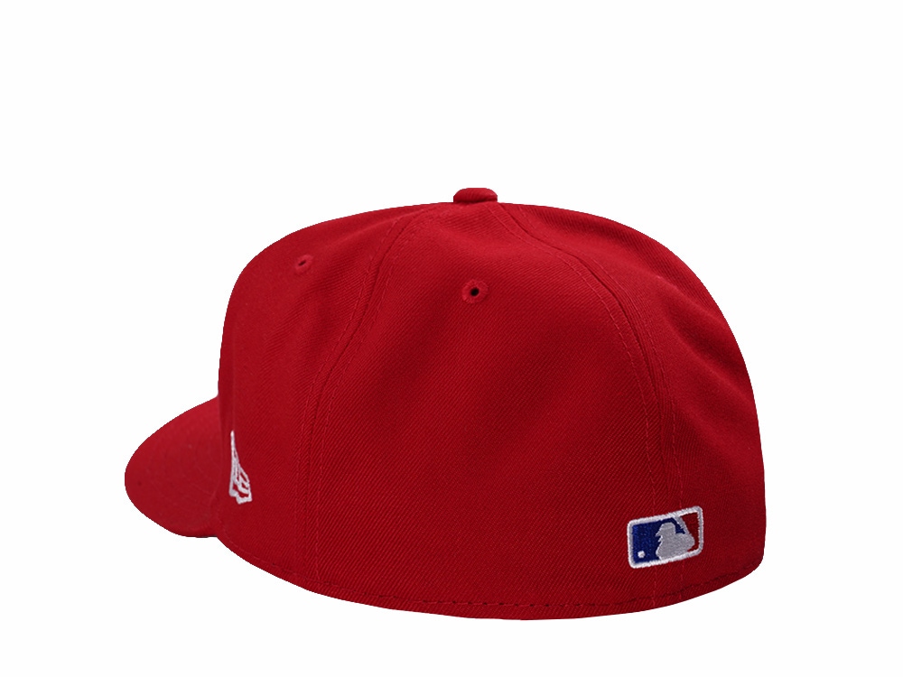 New Era St. Louis Cardinals Scarlet Prime Edition 59Fifty Pre Curved Fitted Hat