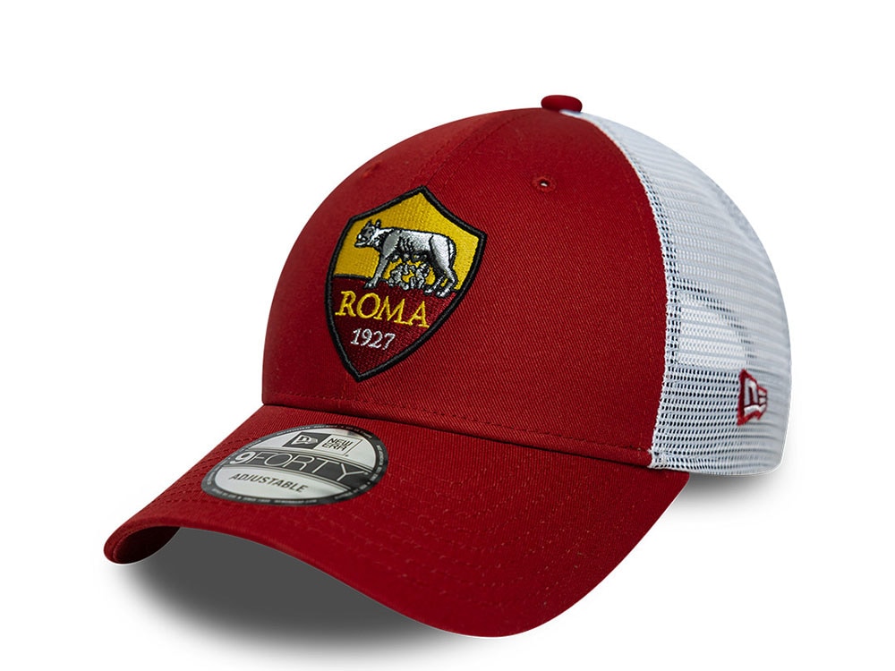New Era AS Roma The League 9Forty Trucker Strapback Hat