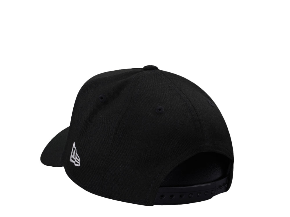 New Era Philadelphia 76ers Black Prime Edition 9Forty A Frame Snapback Hat
