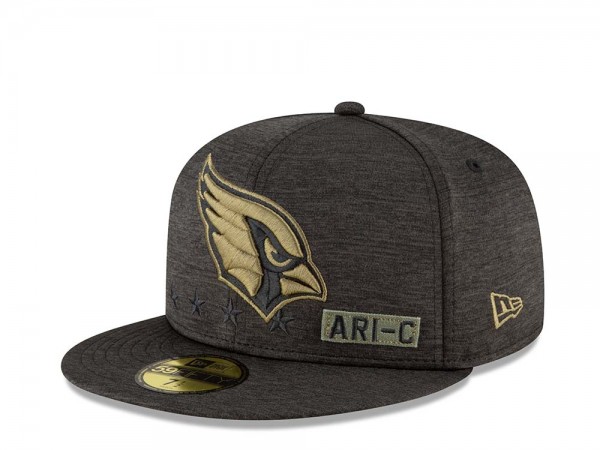 New Era Arizona Cardinals Salute to Service 2020 Fitted 59Fifty Cap
