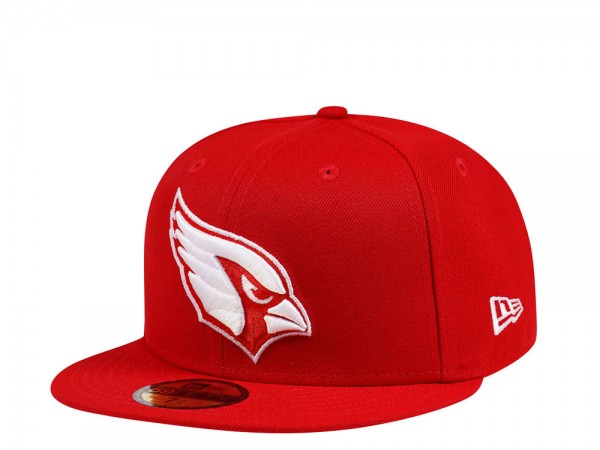 New Era Arizona Cardinals Solid Red On Field Cap 59fifty Fitted Limited Edition