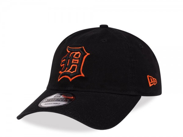 New Era Detroit Tigers Black and Orange Casual Classic Strapback Cap