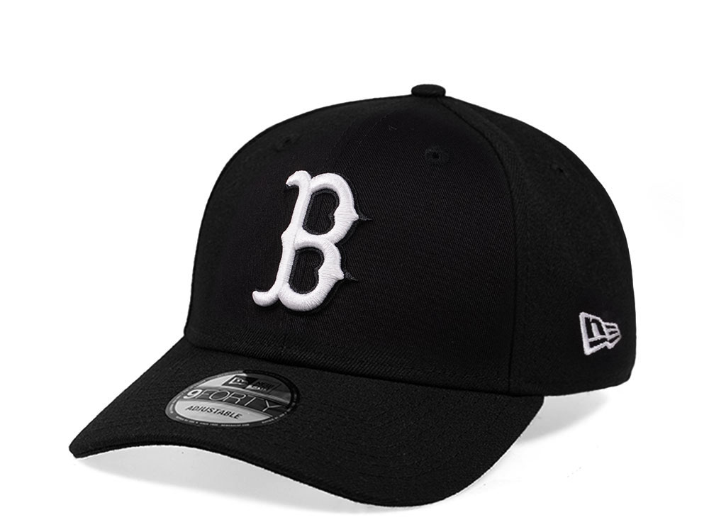 Boston Red Sox schwarz New Era 39Thirty Stretch Cap 