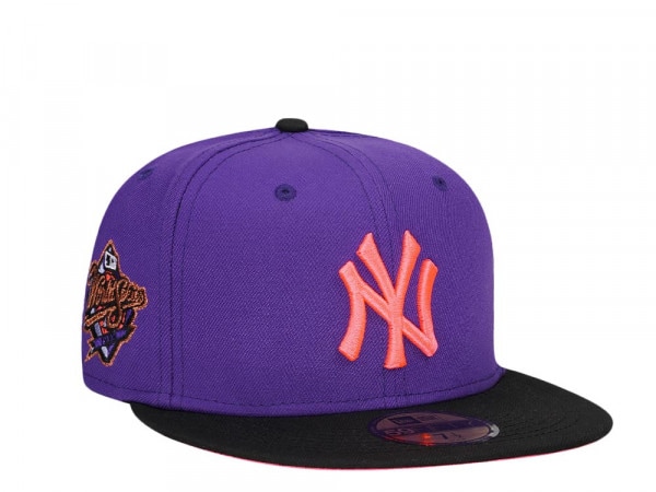 New Era New York Yankees World Series 1998 Sweet Pink and Copper Two Tone Edition 59Fifty Fitted Cap