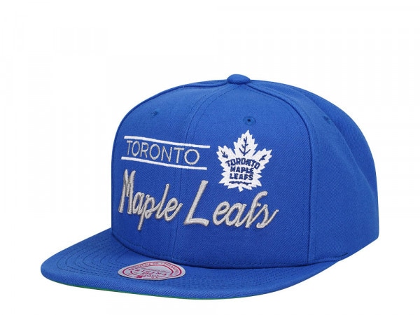 Mitchell & Ness Toronto Maple Leafs Retro Lock Up Snapback Cap