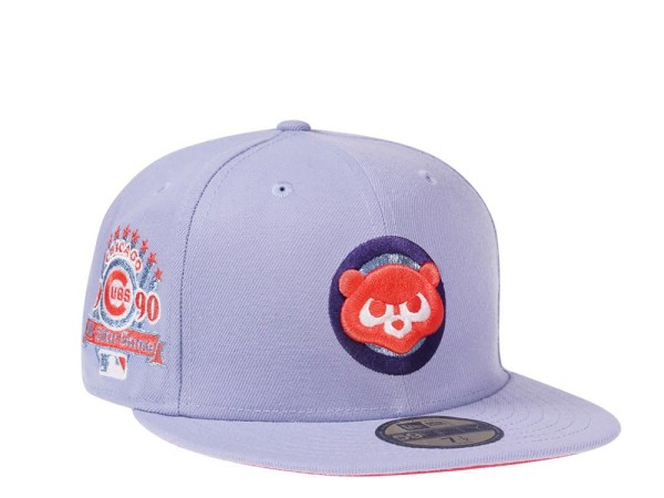 New Era Chicago Cubs All Star Game 1990 Lava Lavender Edition 59Fifty Fitted Cap