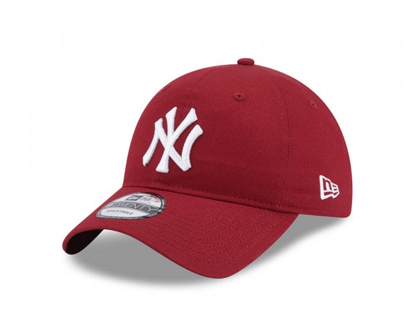New Era New York Yankees League Essential Red 9Twenty Strapback Cap
