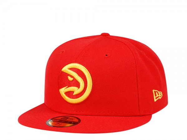 New Era Atlanta Hawks Prime Red Edition 59Fifty Fitted Cap