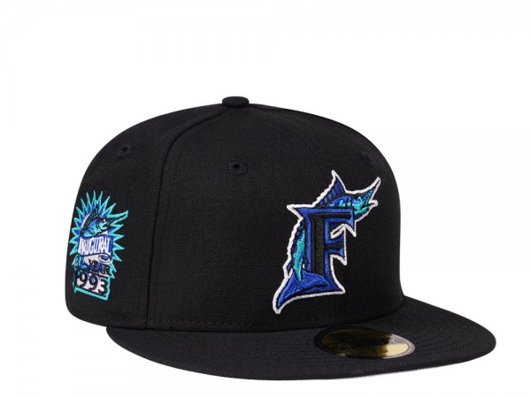 Bulk Lot 10 New Era Florida Marlins Fitted All Teal Blue Miami Hats Size 7 1/8 
