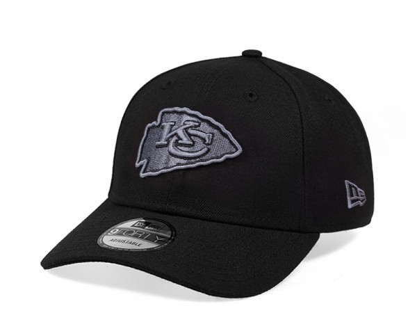New Era Kansas City Chiefs Black and Gray Edition 9Forty Snapback Cap