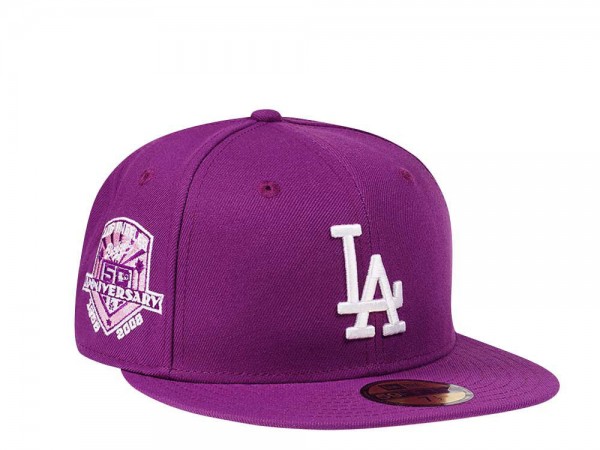 New Era Los Angeles Dodgers 50th Anniversary Grape and Pink Edition 59Fifty Fitted Cap