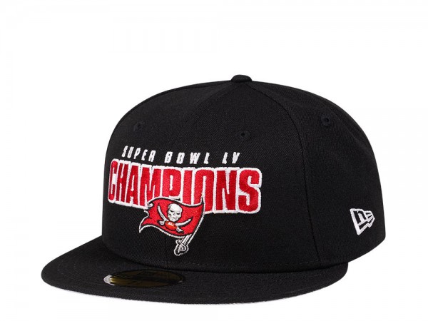 New Era Tampa Bay Buccaneers Super Bowl LV Champions 59Fifty Fitted Cap