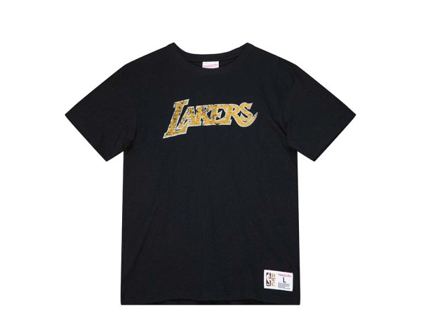 Mitchell & Ness Los Angeles Lakers Legendary Black Vintage T-Shirt