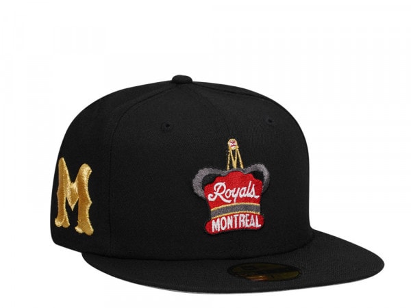 New Era Montreal Royals Black Gold Prime Edition 59Fifty Fitted Cap