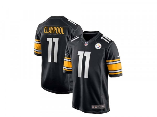 Nike Pittsburgh Steelers Chase Claypool Game Team NFL Jersey
