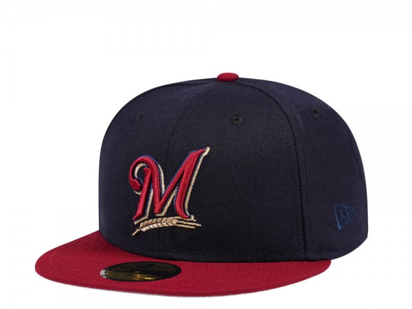 New Era Milwaukee Brewers Two Tone Prime Edition 59Fifty Fitted Cap