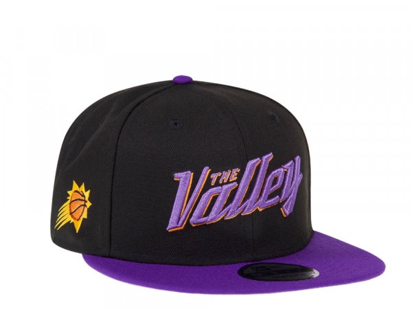 New Era Phoenix Suns Black True Purple Edition 9Fifty Snapback Cap